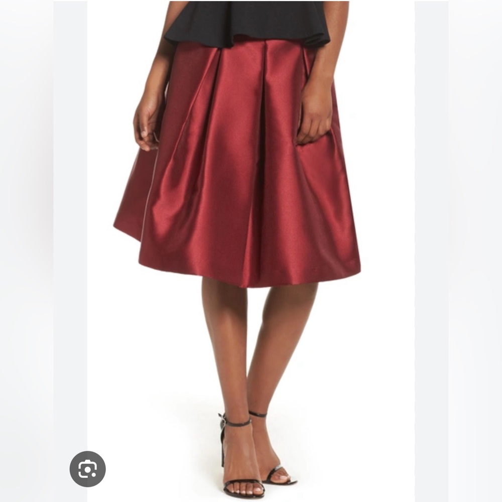 Eliza J Mikado Skirt in Red size 16